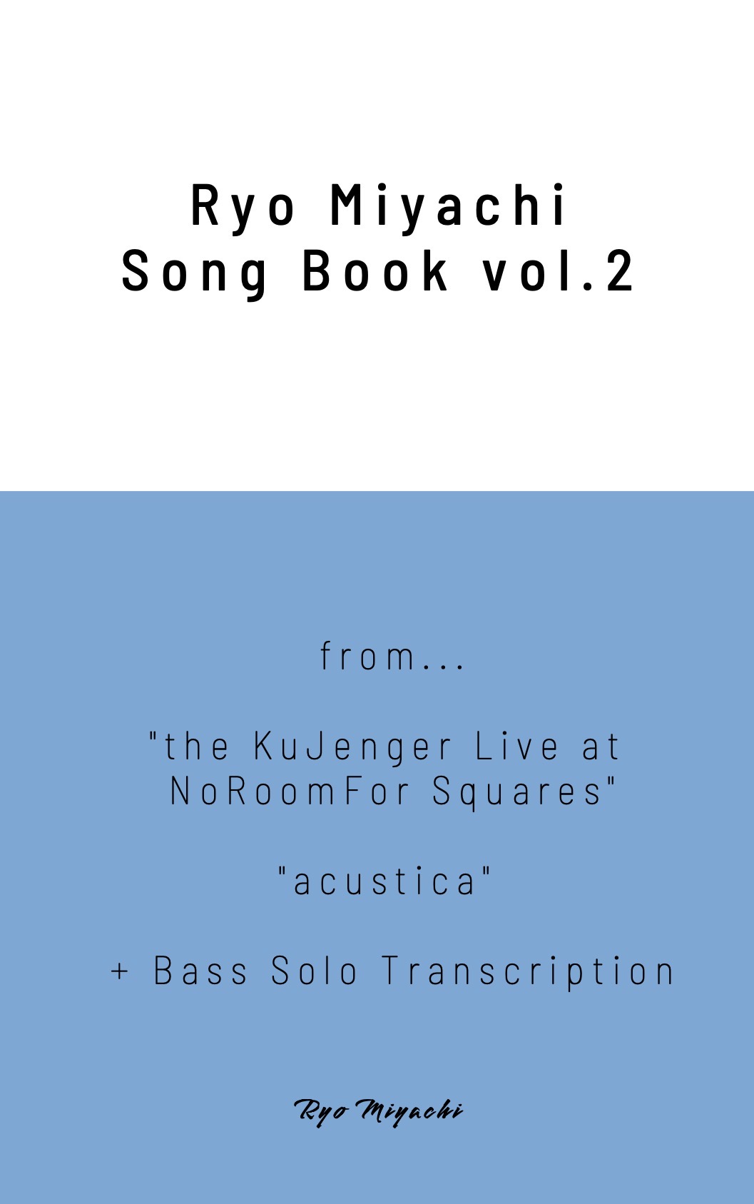 Ryo Miyachi Song Book vol.2